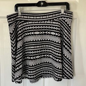 Charlotte Russe Aztec Skirt Size XL